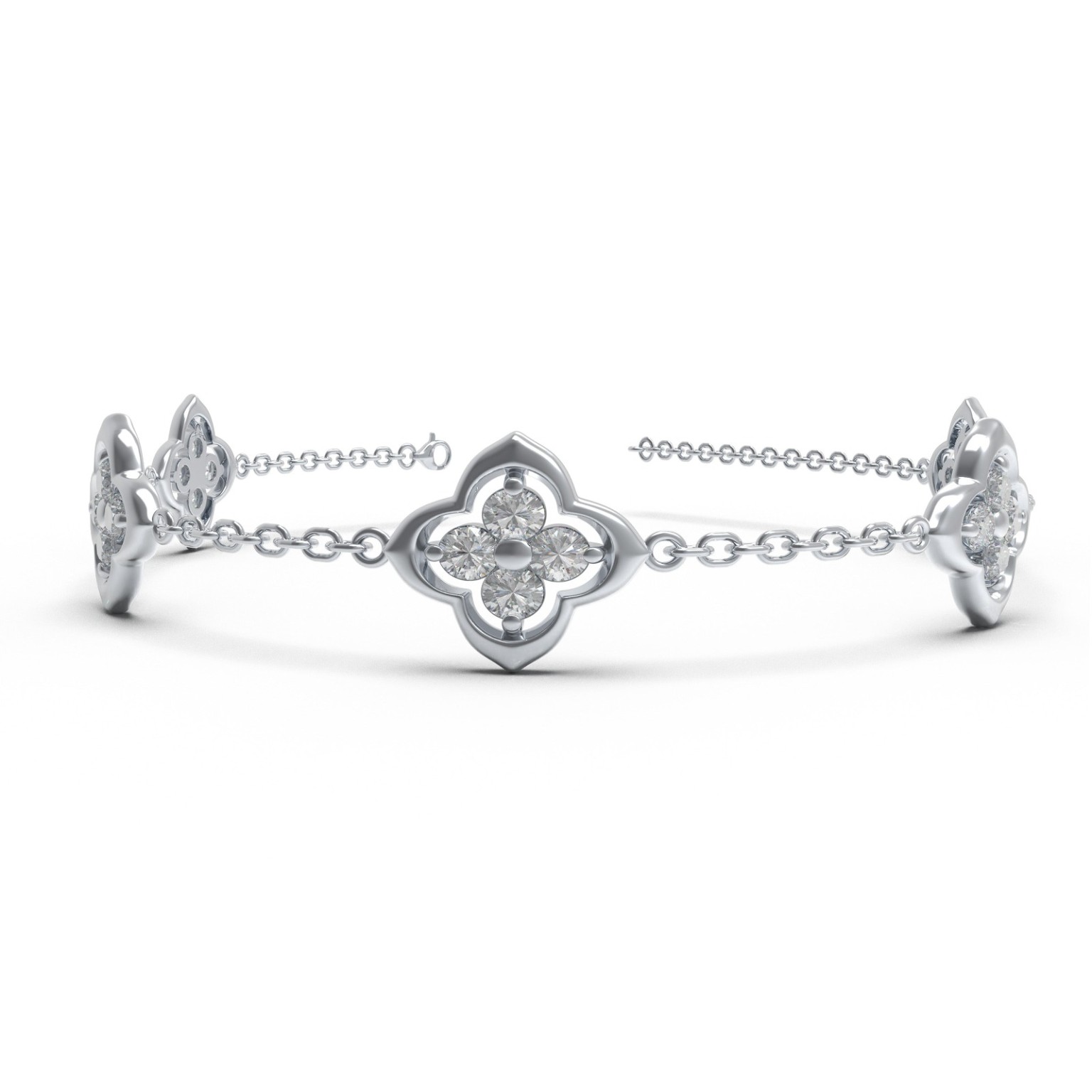 The Clover Bracelet jewelry design