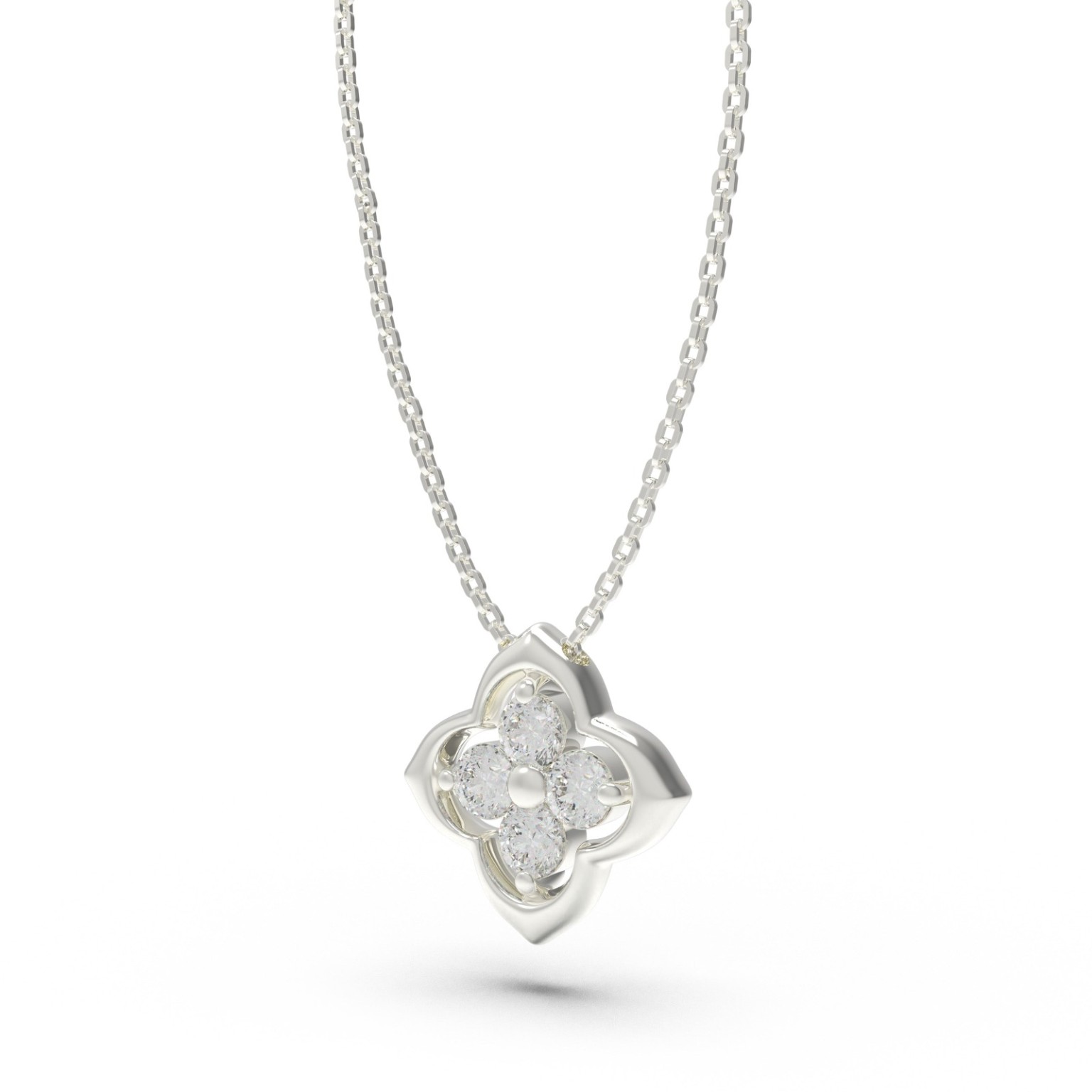 The Clover Pendant jewelry design
