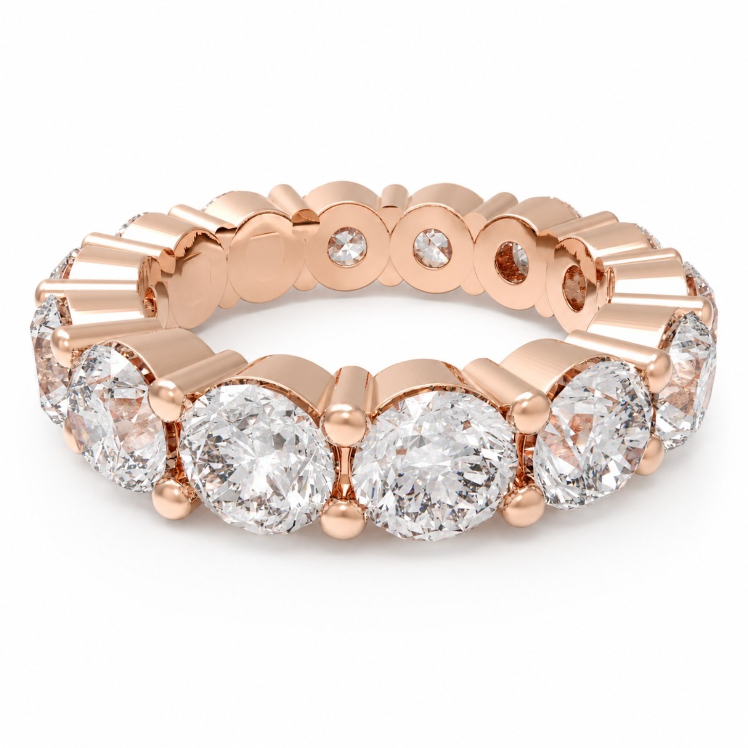 The Rose-Tone Eternity jewelry design